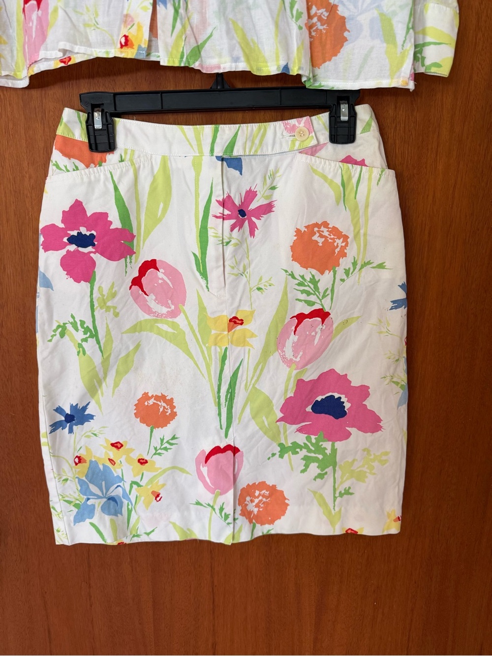 Vintage Liz Claiborne Floral Pencil Skirt